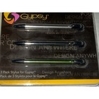 Cricut Gypsy Stylus 3 Pack Version 1 Provo Craft 29-1078 Green Silver New