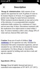 For Fish Aquariums   Fish Tanks  500mg 100 Ct