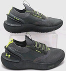 Under Armour Hovr Phantom Storm Black Gray Men s Shoes Size 10 Excellent Rare