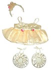 Ivory Ballerina Outfit Teddy Bear Clothes Fits Most 14  - 18  Build-a-bear And M