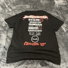 1992 Lollapalooza Giant Tag Tour Tshirt Mens Xl  Perfect Condition Single Stitch