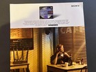 Vtg 1990s Sony Recordable Digital Mini Disc Ad  Vanessa On The Make
