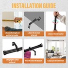 Byondeth Curtain Rods For Windows 16 To 120 Inches Adjustable Length Us