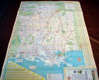 Lot Of 5  Gasoline Station Road Fold-out Maps  Southern U s   New Orleans  Texas