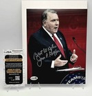 Jimmy Hoffa Signed Teamsters 8x10 Photo Jsa Coa Autograph Labor History Rare