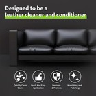 Leather Cleaner And Conditioner Care Kit For Car 