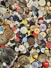 Buttons  Huge Lot Ten Pounds Vintage Sewing Buttons 10lb Estate Mix Random Mix
