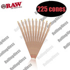 Raw Black Pre-rolled Cones 225 Count 1   Size Authentic Rolling Papers
