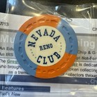 Nevada Club Reno Nv Casino 1-1954s 3- 5 1-  100 Chip 1940s 1- 1 1986 Slot Coin