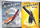 Model Airplane News Aviation Aircraft Magazine Lot Of 11 1941 Wwii Era Vintage