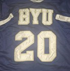 Brigham Young University Byu Cougars Lacrosse Game Worn Used Jersey