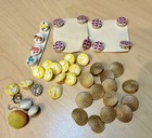 3 Lbs Massive 12 Group Vintage Button Collection Lot Sorted - Metal Blazer Mop