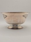 Vintage Towle Silver Plate Pedistal Bowl 6 In X 3 In 