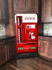 Vintage Vending Machine Coca Cola Fridge Decal  Pell   Stick Door Mural Men Cave