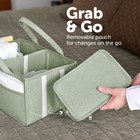 Baby Diaper Caddy Portable Storage Organizer Nappy Change Carrier Nursery Pouch