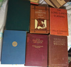 Vintage Book Lot Of 6 Old Antiquarian Range 1897 To 1952 Hardcover Books