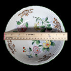 Vintage Floral Ceramic Porcelain Floral Bowl 8  Japan