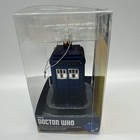 Doctor Who Glass Christmas Ornament  S adler Bbc Blue Tardis Police Box New