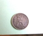 Great Britain Silver Coin 4 Pence 1854 Fine