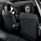 2pcs Ghost Face Headrest Covers scary Face Printing Auto Seat Universal Elastic