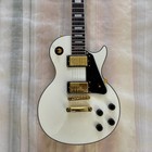 Lp Custom Alpine White Electric Guitar Rosewood Fingerboard Mahogany Body