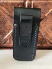 Harley Davidson Licensed Leather Lighter Pocket Knife Belt Pouch Sheath