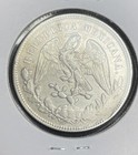 1901 Mexican Un Peso Zs Fz Zacatecas Mint Cap And Rays Libertad A-685