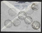 British Eritrea Covers 1949 R-airmail Cover Asmara To Bondenado