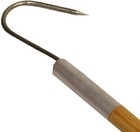 36  Wooden Handle Hand Gaff With Stainless Steel Hook H36