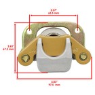 Rear Brake Caliper W  Pads For Polaris Trail Boss 250 2x4 4x4 1989 1990 - 1993