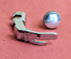 Vintage Singer Hinged Slant Shank Straight Stitch Presser Foot With Thumb Screw
