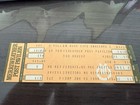 Ted Nugent 6 15 84 Authentic Full Ticket 2nd Row Floor Merriweather Post Rare