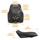 100  Brand New Complete Black Seat For Yamaha Grizzly 660 Yfm660 2002-2008