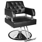 Barber Salon Chair Hair Stylist Hydraulic Pump Adjust Height 360 Swivel Chair