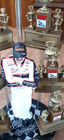 Dale Earnhardt Sr 7 Time Nascar Champion  Figure With Trophies