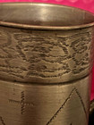      Vintage S Borg Norway Pewter Tankard Hand Wrought Scandinavian Folk Art Mug