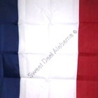 Country Flag  France 3 Ft  X 5 Ft  100d Poly Flag  Metal Grommets Euc