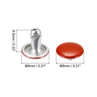 100 Sets Leather Rivets 8mm Double Cap Rivets 8 5mm Height Studs Red