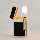 S t  Dupont Double Flame Lighter Ping Sound Gas Refillable For Smoking Cigarette