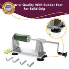 Stainless Steel Vegetable Spiralizer - 5 Blade Zucchini Noodle Maker - Industria