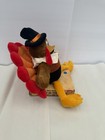 Dan Dee Turkey In The Straw Plush Singing Thanksgiving Tom Stuffed Toy New