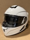  m  Sena Outrush R Modular Flip-up Motorcycle Helmet Glossy White  Bluetooth        