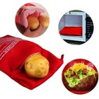 New Potato Microwave Cooker Bags 4 Minutes Fast Quick Reusable Washable