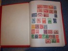 World Wide Stamp Collection In Home Made Album Australia-turkey 1400  Stamps Ny