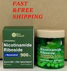 2 Bottles-new Nad Resveratrol Supplement With Nicotinamide Riboside   Anti-aging