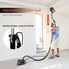 Electric Drywall Sander Adjustable Variable Speed With Sanding Discs 750w  light