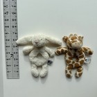 Little Jellycat London Bunny Rabbit   Giraffe Plush Rattle Ring Baby Toy 7  Lot