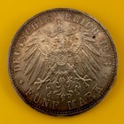 1913-a German States Prussia Silver 5-marks