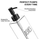 Kitchen Soap Dispenser Set With Sink Caddy  Glass Bottle  Hand And Dish Soap    