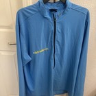 Nike Run Hit Wonder 2004 Tour Dri-fit 1 4zip Packable Running Jacket Blue Mens L